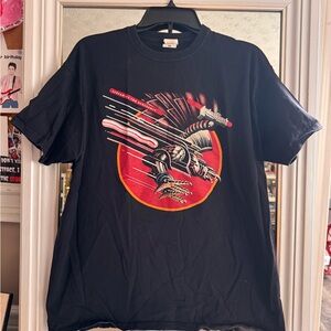 Judist Priest Black Graphic T-Shirt